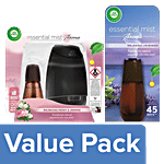 Air wick Essential Mist Automatic Fragrance+Essential Automatic Fragrance Mist(Each 20ml) Combo 2 Items