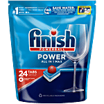 Finish Dishwasher All In 1 Max Powerball 24 Tabs Pack of 2