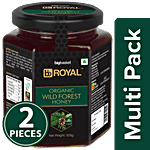 bb Royal Organic Wild Forest Honey 2x500 g Multipack