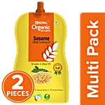BB Royal Organic Organic Sesame Oil - Cold Pressed 2 x 1 L Multipack