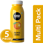Raw Pressery Cold Extracted Juice - Basics, Valencia Orange 5x250 ml Multipack