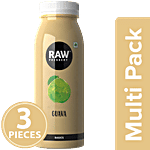 Raw Pressery Cold Extracted Juice - Basics, Guava 3x250 ml Multipack