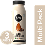 Raw Pressery Cocoa Almond Milk 3x200 ml Multipack