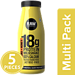 Raw Pressery Protein Milkshake - Banana & Honey 5x200 ml Multipack