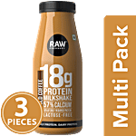 Raw Pressery Ready To Drink Protein Milkshake - Cold Coffee 3x200 ml Multipack