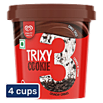 Kwality Wall's Trixy Cookie Cup 4x110 ml Multipack