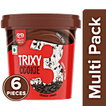 Kwality Wall's Trixy Cookie Cup 6x110 ml Multipack