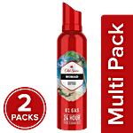 Old Spice Deodorant Body Spray - Nomad, 0% Gas & 24 Hour Freshness, Long-Lasting Fragrance 2x140 ml Multipack