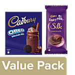 Cadbury Milkshake Mix, 200 g + Chocolate Bar, 150 g Combo Carton 2 Items