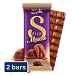 Cadbury Dairy Milk Silk Mousse Chocolate Bar 2x110 g (Multipack)