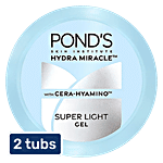 Ponds Hydra Miracle Super Light Gel - With Cera Hyamino 2x100 ml (Multipack)