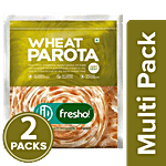 iD Fresho Whole Wheat Parota 2x350 g Multipack