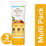 Mamaearth Ubtan Face Wash 3x100 ml Multipack