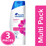 Head & Shoulders Anti-Dandruff Shampoo - Smooth & Silky 3 x 180 ml (Multipack)