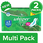 Whisper Sanitary Pads - Extra Large Plus, Ultra Clean 2x30 pcs (Multipack)