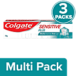 Colgate Sensitive Plus Toothpaste - Anticavity 3x70 g (Multipack)