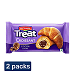 Britannia Treat Croissant - Vanilla Creme Filling 2x48.5 g 2 Items