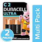 Duracell Ultra Alkaline C Battery 2 x 2 pcs Multipack