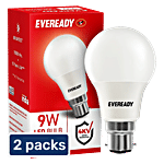 Eveready 9W 6500K LED Bulb - Cool Day Light 2x1 pc (Multipack)