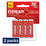 Eveready Carbon Zinc AA Battery 2x4 pcs (Multipack)