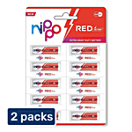 Nippo Battery AA 3UT Hi Top 2 x 10 pcs Multipack