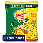 Saffola Masala Oats - Veggie Twist 10x38 g Multipack
