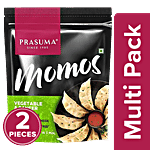 Prasuma Vegetable & Paneer Momos 2 x 24 pcs (Multipack)
