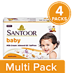 Santoor Baby Soap 4x75g Multipack
