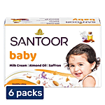 Santoor Baby Soap 6x75g Multipack