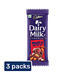 Cadbury Dairy Milk Fruit & Nut Chocolate Bar 3x75 g (Multipack)