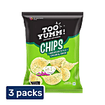 Too Yumm! American Style Cream & Onion Potato Chips 3x44 g Multipack