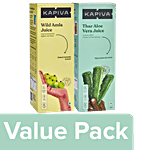 Kapiva Amla Juice, 1 L + Aloe Vera Juice, 1 L Combo 2 Items