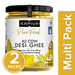 Kapiva A2 Desi Ghee 2x500 ml Multipack