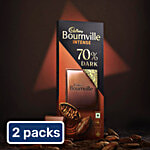 Cadbury Bournville Rich Cocoa 70% Dark Chocolate Bar 2x75 g (Multipack)