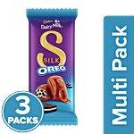 Cadbury Dairy Milk Silk Oreo Chocolate Bar 3x124 g (Multipack)