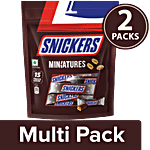 Snickers Peanut Miniature Chocolate 2x150 g (Multipack)