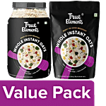 True Elements Whole Instant Oats - Gluten Free 900 g + Whole Instant Oats - Gluten Free 200 g Combo 2 Items