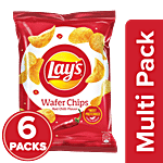 Lay's Red Chilli Flavour Wafer Chips 6x23 g Multipack