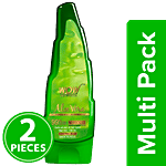 Wow Skin Science Aloe Vera Multipurpose Gel - For Hair & Skin 2x150 ml (Multipack)