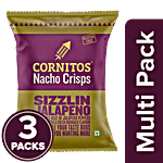 Cornitos Sizzlin Jalapeno Nacho Crisps 3 x 150 g (Multipack)