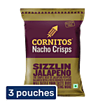 Cornitos Sizzlin Jalapeno Nacho Crisps 3x150g (Multipack)