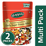 Happilo Premium International Daily Super Fitness Mix 2x325 g Pouch Multipack