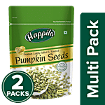 Happilo Premium Lightly Salted & Roasted Pumpkin Seeds 2x200 g Pouch Multipack