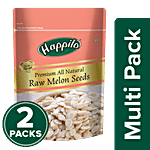 Happilo Premium Raw Melon Seeds 2x250 g Pouch Multipack
