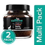 mCaffeine Naked & Raw Tan Removal Coffee Body Scrub 2x100 g (Multipack)