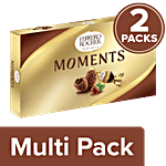 Ferrero Rocher Moments Chocolates 2 x 69.6 g Multipack