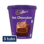 Cadbury Hot Chocolate Drink Powder Mix 3 x 200 g (Multipack)
