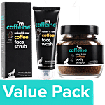 mCaffeine Complete Coffee Skin Care Combo (Set of 3) Combo 3 Items