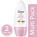 Dove Deodorant Roll On For Women - Eventone 2x50 ml (Multipack)