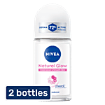 Nivea Whitening Smooth Skin Women Deodorant Roll-On For 48H Protection 2x50 ml (Multipack)